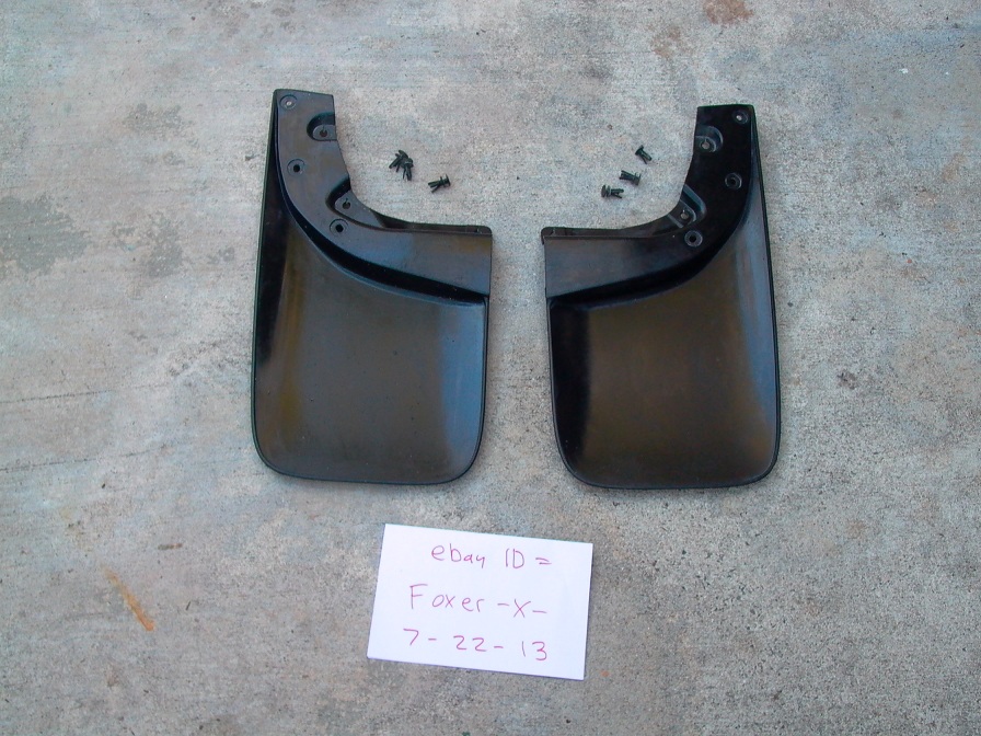 toyota factory mud flaps #7